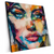 Xxl Wandbild Loretta Abstrakt Patchwork Art Quadrat Produktvorschau Seitlich