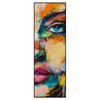 Xxl Wandbild Loretta Abstrakt Patchwork Art Schmal Produktvorschau Frontal