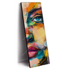 Xxl Wandbild Loretta Abstrakt Patchwork Art Schmal Produktvorschau Seitlich