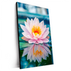 Xxl Wandbild Lotusblume Hochformat Produktvorschau Seitlich