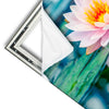 Xxl Wandbild Lotusblume Quadrat Materialvorschau