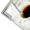 Xxl Wandbild Love Coffee Quadrat Materialvorschau