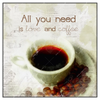 Xxl Wandbild Love Coffee Quadrat Produktvorschau Frontal