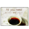 Xxl Wandbild Love Coffee Querformat Produktvorschau Frontal