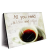 Xxl Wandbild Love Coffee Querformat Produktvorschau Seitlich