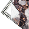 Xxl Wandbild Luxury Abstract Fluid Art No 9 Quadrat Materialvorschau