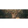 Xxl Wandbild Magischer Hirsch Im Waldrand Panorama Motivvorschau