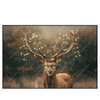 Xxl Wandbild Magischer Hirsch Im Waldrand Querformat Produktvorschau Frontal