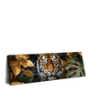 Xxl Wandbild Majestaetischer Tiger Im Dschungel Panorama Produktvorschau Seitlich