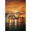 Xxl Wandbild Manhatten Bei Sonnenuntergang Hochformat Motivvorschau