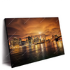 Xxl Wandbild Manhatten Bei Sonnenuntergang Querformat Produktvorschau Seitlich