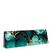 Xxl Wandbild Marmor Blueten In Tuerkis Gold Panorama Produktvorschau Seitlich