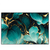 Xxl Wandbild Marmor Blueten In Tuerkis Gold Querformat Produktvorschau Frontal
