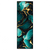 Xxl Wandbild Marmor Blueten In Tuerkis Gold Schmal Produktvorschau Frontal