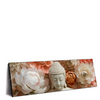 Xxl Wandbild Meditierender Buddha Mit Blueten Panorama Produktvorschau Seitlich