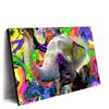 Xxl Wandbild Moderner Bunter Elefant No 2 Querformat Produktvorschau Seitlich