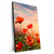 Xxl Wandbild Mohnblumenfeld Bei Sonnenuntergang Hochformat Produktvorschau Seitlich
