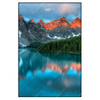 Xxl Wandbild Moraenensee Sonnenaufgang Hochformat Produktvorschau Frontal