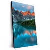 Xxl Wandbild Moraenensee Sonnenaufgang Hochformat Produktvorschau Seitlich