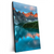 Xxl Wandbild Moraenensee Sonnenaufgang Hochformat Produktvorschau Seitlich