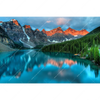 Xxl Wandbild Moraenensee Sonnenaufgang Querformat Motivvorschau