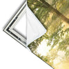 Xxl Wandbild Morgenspaziergang Im Nebeligem Wald Hochformat Materialvorschau