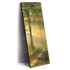 Xxl Wandbild Morgenspaziergang Im Nebeligem Wald Schmal Produktvorschau Seitlich
