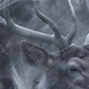 Xxl Wandbild Mystischer Hirsch Im Nebel Querformat Zoom