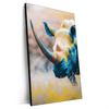 Xxl Wandbild Nashorn Farben Der Wildness Hochformat Produktvorschau Seitlich