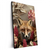 Xxl Wandbild Naturbild Fuchs Und Blumen Hochformat Produktvorschau Seitlich