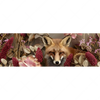 Xxl Wandbild Naturbild Fuchs Und Blumen Panorama Motivvorschau