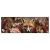 Xxl Wandbild Naturbild Fuchs Und Blumen Panorama Produktvorschau Frontal