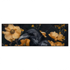 Xxl Wandbild Naturbild Rabe Blueten Panorama Produktvorschau Frontal