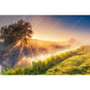 Xxl Wandbild Nebel Am Fluss Querformat Motivvorschau