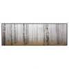 Xxl Wandbild Nebel Im Birkenwald Panorama Produktvorschau Frontal