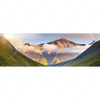 Xxl Wandbild Nebel Und Regenbogen Zwischen Den Bergen Panorama Motivvorschau
