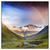 Xxl Wandbild Nebel Und Regenbogen Zwischen Den Bergen Quadrat Produktvorschau Frontal