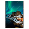 Xxl Wandbild Nordlichter Hochformat Produktvorschau Frontal