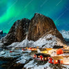 Xxl Wandbild Nordlichter Panorama Zoom