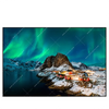 Xxl Wandbild Nordlichter Querformat Produktvorschau Frontal