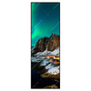 Xxl Wandbild Nordlichter Schmal Produktvorschau Frontal