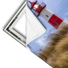Xxl Wandbild Nordsee Leuchtturm Hochformat Materialvorschau
