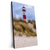 Xxl Wandbild Nordsee Leuchtturm Hochformat Produktvorschau Seitlich
