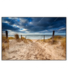 Xxl Wandbild Nordseekueste Wolken Querformat Produktvorschau Frontal