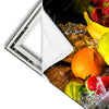 Xxl Wandbild Obst In Spritzendem Wasser Quadrat Materialvorschau