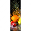 Xxl Wandbild Obst In Spritzendem Wasser Schmal Motivvorschau