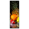 Xxl Wandbild Obst In Spritzendem Wasser Schmal Produktvorschau Frontal