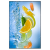 Xxl Wandbild Obst Unter Wasser Hochformat Produktvorschau Frontal