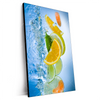Xxl Wandbild Obst Unter Wasser Hochformat Produktvorschau Seitlich