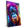 Xxl Wandbild Orang Utan In Regenbogenfarben Hochformat Produktvorschau Seitlich